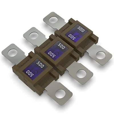 Image of AUPROTEC Mega High Current Fuse Screw 80A 500A Selection Brown Pack of 3
