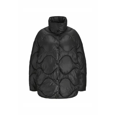 Image of JJXX Women&#039;s Jxstella Shiny Quilted Jacket OTW Sn, Black, S