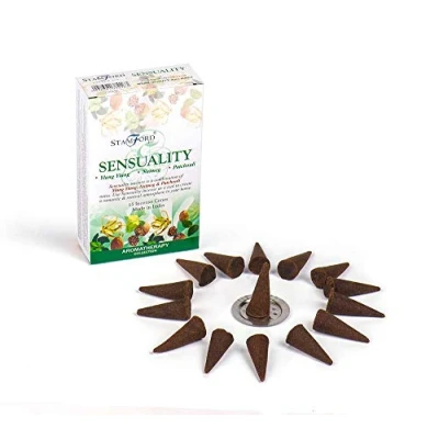 Image of Cleopatra Incense Cones Stamford Sensuality Pack Of 12