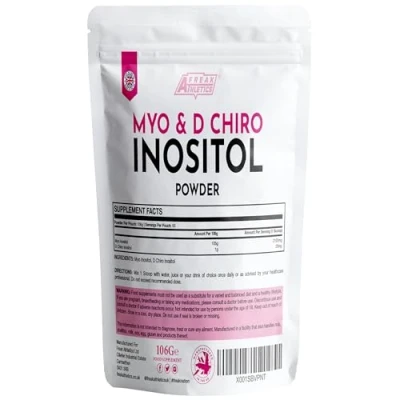 Image of Myo &amp; D Chiro Inositol Powder 106g Supports Women with PCOS Promotes Hormonal Balance Normal Ovarian Function