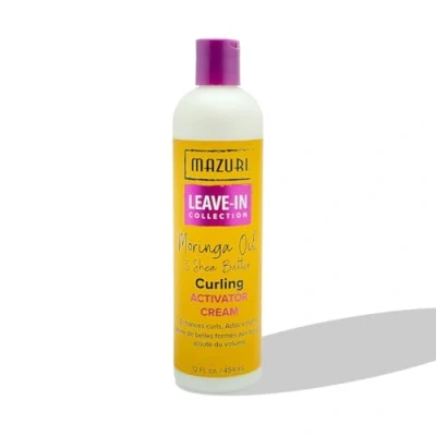 Image of Mazuri Leave In Collection Curling Activator Cream 16 Oz