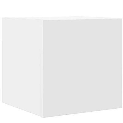 Image of vidaXL Wall Mounted TV Cabinet White 30.5x30x30 cm