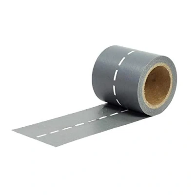 Image of 1 Roll Washi Tape Road Adhesive for decorating bullet journals and gifts Masking Set 32 kids DIY projects.
