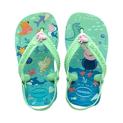 Image of Havaianas Baby Peppa Pig Green Garden 21