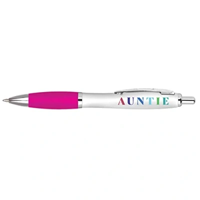 Image of 1 x Pink Auntie Pen Colourful Aunty Cute Birthday #UV00022