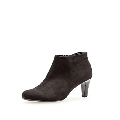 Image of Gabor Women Ankle Boots, Ladies Boots,Low Boots,Half Boots,Bootie,Ankle high,Zipper,Black (Schwarz),37.5 EU / 4.5 UK