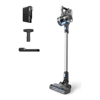 Image of Vax Blade 4 Classic Plus CLSV B4CA Cordless Vacuum Cleaner Graphite &amp; Blue, Blue,Silver/Grey