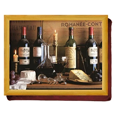 Image of Creative Tops Vintage Wine Lap Tray