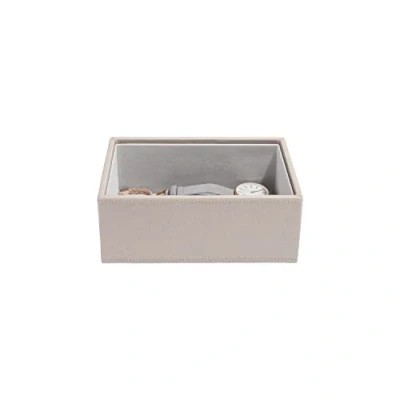 Image of Stackers Taupe Mini Jewellery Box Chunky Layer