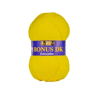 Image of Hayfield Bonus DK Double Knitting Yarn, Sunshine (555), 100g by Sirdar