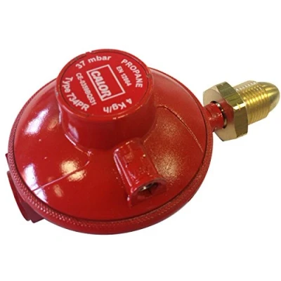 Image of Calor Gas Brand 37Mbar Propane Regulator 4Kg Per Hour 5 Year Warranty