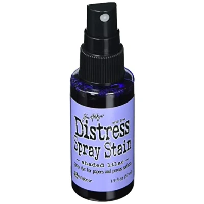 Image of Ranger TSS 42495 Distress Spray Stain 1.9oz Shaded Lilac,, 3.42 x 11.43 cm