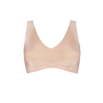 Image of Sloggi Zerofeel Bralette Bustier, Women&#039;s, Size: Large, Cognac