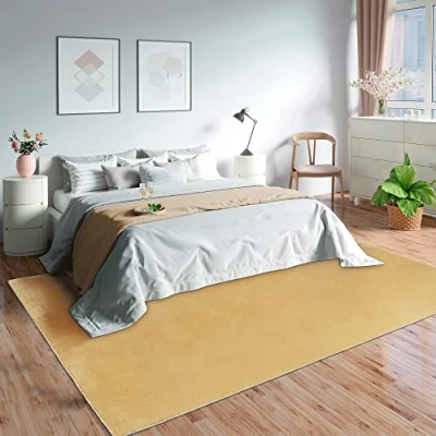 Image of Mias Teppiche Olivia Living room/bedroom rug washable 160x220 cm, Gold