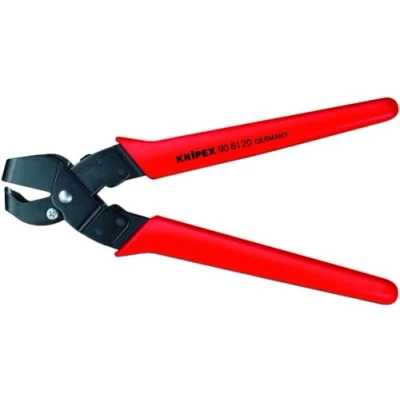 Image of Knipex Notching Pliers burnished, with plastic grips 250 mm 90 61 20