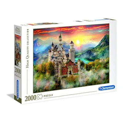 Image of Clementoni 32559.7 32559 Collection Neuschwanstein 2000 Pieces, Multi Colour