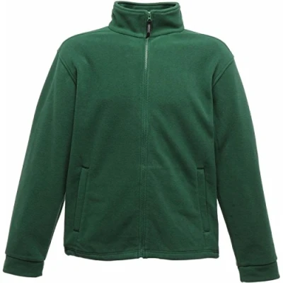 Image of Regatta Men&#039;s Classic Full Zip Fleece Jacket, Green (Bottle Green), XXX Large (Manufacturer Size:XXXL)