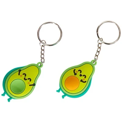 Image of Mr Wonderful WOA09094EM Set of 2 Keyrings for Those Who Love Perfection, Rubber, Multi Colour, 4 x cm (each 13 15 with the Pack)