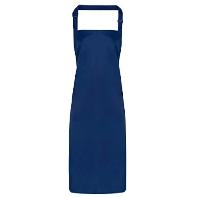 Image of Premier Waterproof Bib Apron Navy One Size