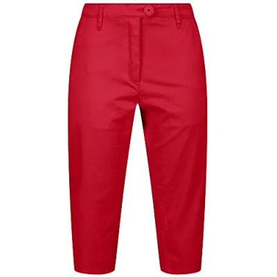 Image of Regatta Women&#039;s Maleena Capri II Shorts S True Red