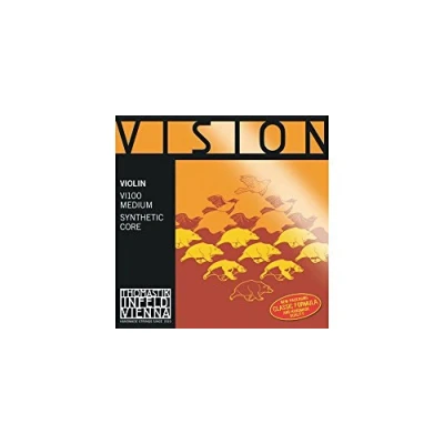 Image of Thomastik Einzelsaite für 4/4 Violine Vision G Saite Kunststoffkern, Rein Silber umsponnen, stark