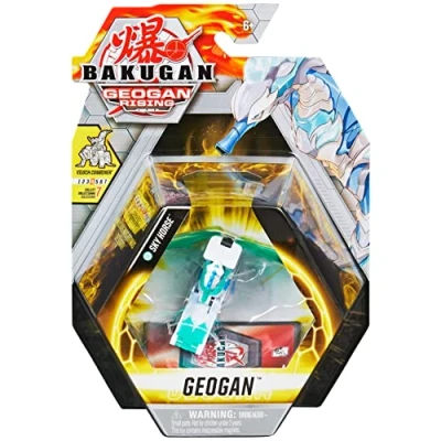 Image of Bakugan Geogan, Viperagon, Geogan Rising Collectible Action Figure and Trading Cards