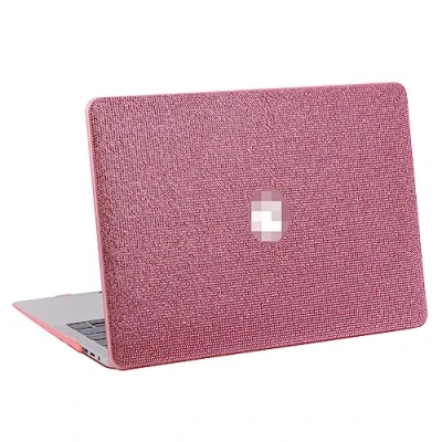 Image of Bling Diamond Case for MacBook Compatible with 2018 2020 Air 13 inch A2179 A1932 A2337,Pro 2016 A2251 A2289 A2159 A1989 A1706 A1708 (MacBook inch, Pink)