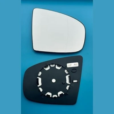 Image of Compatible with BMW X5 (2007 2013),X6 (2008 2014) Heated Base Wide Angle Wing Mirror Glass Right Hand (UK Driver Side)