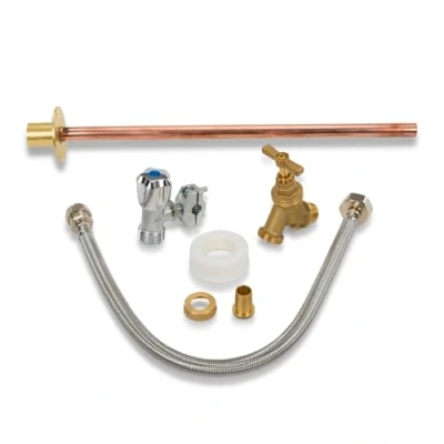 Image of LavaTap Outside Tap Kit Simple DIY Installation of Outdoor Garden in Blister Pack No Pipe Cutting Required Bibtap