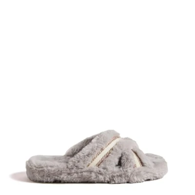 Image of Ted Baker Topply CO Slip Womens Slippers Light Grey 3 (36)