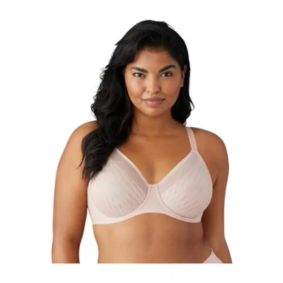 Image of Wacoal Women&#039;s Elevated Allure Underwire Bra Full Coverage, Opaque, Black, 36C