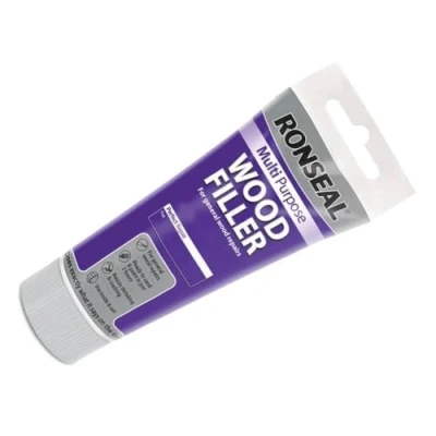 Image of Ronseal RSLMPWFD250G Multi Purpose Wood Filler Tube Dark, 100 g (Pack of 1)