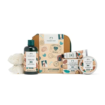 Image of The Body Shop Nutty &amp; Nourishing Shea Essential 5 Pieces Gift Set