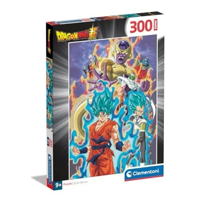 Image of Clementoni Jigsaw Puzzle Dragonball 300 Pieces Supercolor For Children 9 11 Years, Cartoon, Gift Boy/Girls, Anime, Kids, Made In Italy, 21726