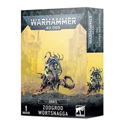 Image of Games Workshop Warhammer 40k Orks Zodgrod Wortsnagga,Black