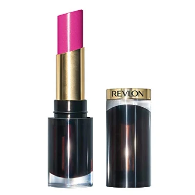 Image of REVLON Super Lustrous Glass Shine Lipstick Fuchsia Gleam 022 0.11 oz (3.1 g)