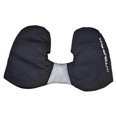 Image of Tour Fit Golf Trolley Mittens Fleece Lined Thermal Winter Cart (Black, One Size)