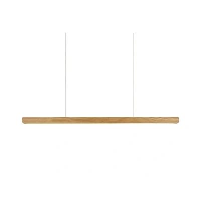 Image of Nordlux Ilgas LED pendant light, wood, metal, 3,000 K