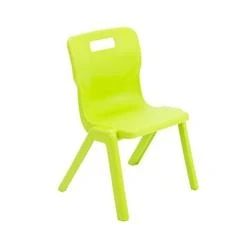 Image of Titan One Piece Chair Size 3 350mm Seat Height Lime T3 L