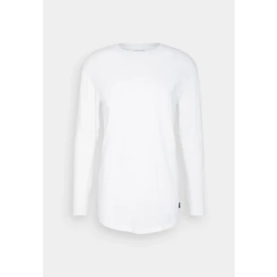 Image of Jack &amp; Jones Jjenoa TEE O NECK Long sleeved top, Men&#039;s, Size: Small, White