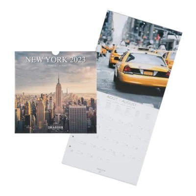 Image of Draeger Paris Grand Calendar Mural New York 2023
