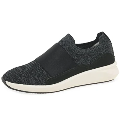 Image of Clarks Un Rio Knit Textile Shoes In Standard Fit Size 6½
