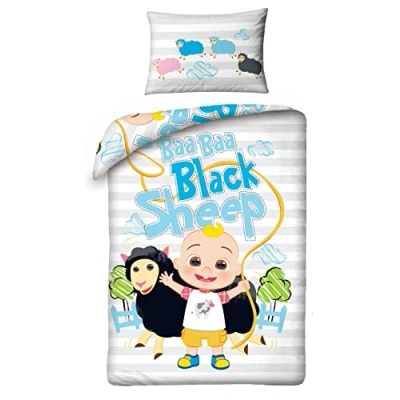 Image of Halantex CoComelon Bed Set Cotton Duvet Cover 100 x 135 cm and Pillowcase 40 60 Original