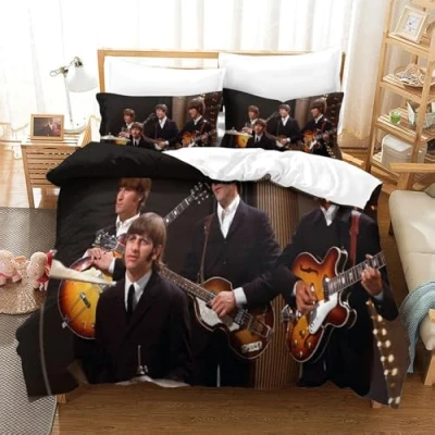 Image of 3D Comforter Cover Set for Kids Boys Duvet 3 Piece Youth Teens Bedding Quilt with Zipper Closure Soft Microfiber Double（200x200cm）