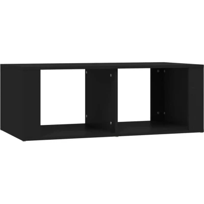Image of vidaXL Coffee Table Black 100x50x36 cm Engineered Wood