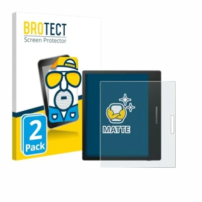 Image of brotect Screen Protector Anti Glare compatible with Onyx Boox Go Color 7 (2 Pack) Matte, Fingerprint Protection Film