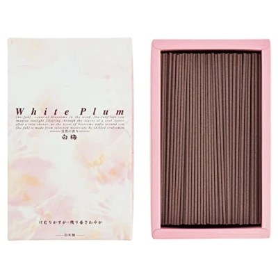 Image of Nippon Kodo Japanese Ka fuh Incense White Plum, Large Box, Low Smoke