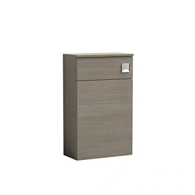 Image of nuie NVF2541 Arno Modern Floor Standing WC Toilet Unit (Pan and Cistern Not Included), Solace Oak