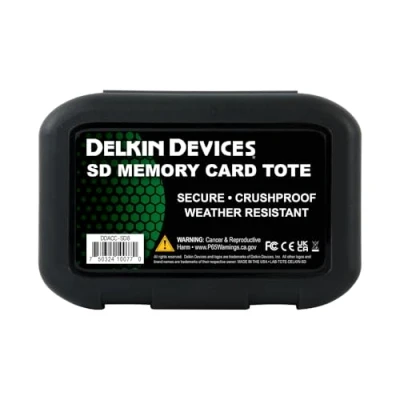 Image of Delkin DDACC SD8 Secure Digital 8 Card Carrying Case