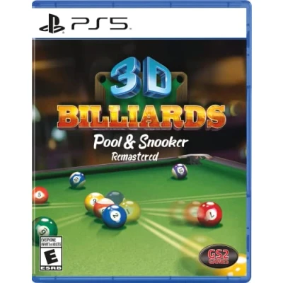 Image of 3D Billiards: Pool &amp; Snooker Remastered for PlayStation 5